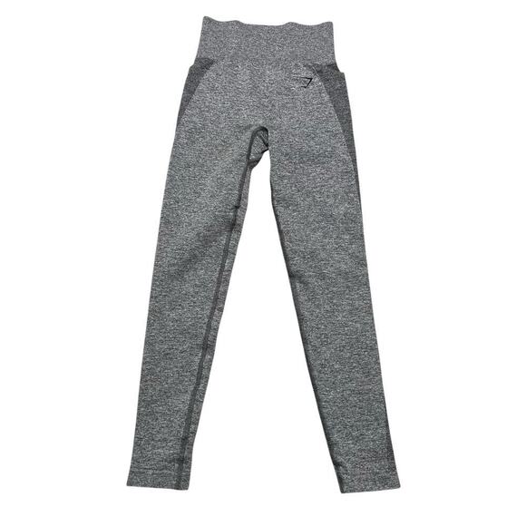 GYMSHARK FLEX HIGH‎ WAISTED LEGGINGS in Dark Gray - size XS - Picture 2 of 5